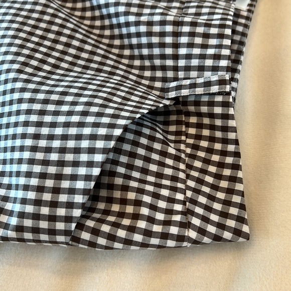 🎉Host Pick🎉 Talbots Brown and White Gingham Ankle Pants Size 8P - Picture 7 of 12